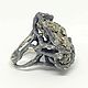 Splendor ring made of 925 sterling silver and pyrite with growths IV0043. Rings. Sunny Silver. My Livemaster. Фото №5