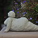 Ideal forms No. №10 figurine of a woman yoga pose abstraction. Garden figures. Decor concrete Azov Garden. My Livemaster. Фото №4