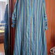 Order Dress the cocoon to the floor 'turquoise Dahl'. Reelika (reelika44). Livemaster. . Dresses Фото №3