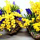 Букет Мимозы большой Живые цветы на 8 марта. Подарки на 8 марта. DARK FLORIST Флористика Декор ЦВЕТЫ. Ярмарка Мастеров.  Фото №6