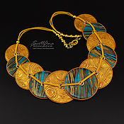 Украшения handmade. Livemaster - original item Stylish Trend Necklace (731) designer jewelry. Handmade.