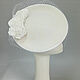 Order Catherine's hat with flowers. Color white. Exclusive HATS. LANA ANISIMOVA.. Livemaster. . Hats1 Фото №3