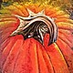 Осеннее Солнце - Тыква!   Картина маслом. Картины. Счастье есть, и оно здесь!  Живопись. Интернет-магазин Ярмарка Мастеров.  Фото №2