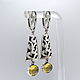 Jewelry Set Ring Earrings Citrine Silver 925 ALS0040. Jewelry Sets. Sunny Silver. My Livemaster. Фото №6