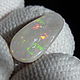 Австралийский тёмный Flash опал 2,1ct (14,5*7,5*3 мм). Минералы. Сокрытое в Листве. Ярмарка Мастеров.  Фото №10