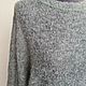 Knitted jumper in grey. Jumpers. Knitted with love. My Livemaster. Фото №5