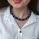 Колье ручной работы из мельчайшего японского бисера. Колье. _alena_malygina_ (malygina92). Ярмарка Мастеров.  Фото №4