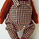 Мишка тедди Вилли. Мишки Тедди. Handsewing.toys (Ирина). Ярмарка Мастеров.  Фото №6
