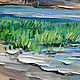 Order Oil painting the Bank of the don river. Dubinina Ksenya. Livemaster. . Pictures Фото №3