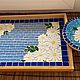 Поднос мозаичный «Цветы», Подносы, Санкт-Петербург,  Фото №1