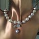 Necklace of pearls 'Waiting for spring', Necklace, Nizhny Novgorod,  Фото №1