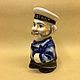 Moreman porcelain figurine. Souvenirs by profession. Veselyj farfor. My Livemaster. Фото №4