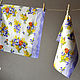 Order  Two Crocus Waffle Towels. Kitchen. Livemaster. . Towels Фото №3
