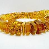 Amber ring size 16,5 P-103