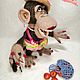 Macaque from Monaco. Amigurumi dolls and toys. Всё в мире связано :)). Online shopping on My Livemaster.  Фото №2