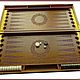 Order Carved backgammon z809. zlatiks2. Livemaster. . Backgammon and checkers Фото №3