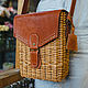 Women's wicker bag, genuine leather, wicker basket. Classic Bag. lmillame. Online shopping on My Livemaster.  Фото №2