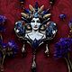  ' Gay'. Earth goddess, art Nouveau, sculpture. Necklace. House Of The Moon Dew. My Livemaster. Фото №4