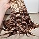 Natural hair for dolls (Ombre 2 colors Amber/Cedar. Doll hair. Hair and everything for dolls. Ярмарка Мастеров.  Фото №4