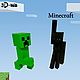 Крипер Эндерман_ Майнкрафт/Minecraft. Игровые наборы. 3D-шки. Ярмарка Мастеров.  Фото №6