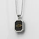 Заказать Кулон Death's Head Hawkmoth Brass Insert Pendant. The Vale of Tears. Ярмарка Мастеров. . Кулон Фото №3