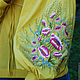 Эксклюзивная вышитая блуза "Солнечные Адонисы" ручная вышивка. Blouses. KVITKA. Online shopping on My Livemaster.  Фото №2