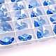 Заказать Кристалл Сваровски 14 мм Сердечко голубое, КС10, ШТУКА. iva_crystals. Ярмарка Мастеров. . Кристаллы Фото №3