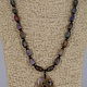Necklace with pendant agates 'Mysterious India'. Necklace. Magic box. My Livemaster. Фото №5