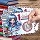 Заказать Скретч-карточки с предсказаниями на 1 сентября. Анна. Ярмарка Мастеров. . Открытки Фото №3