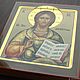 Icon 'Lord Almighty' (handwritten). Icons. Marusia. Online shopping on My Livemaster.  Фото №2