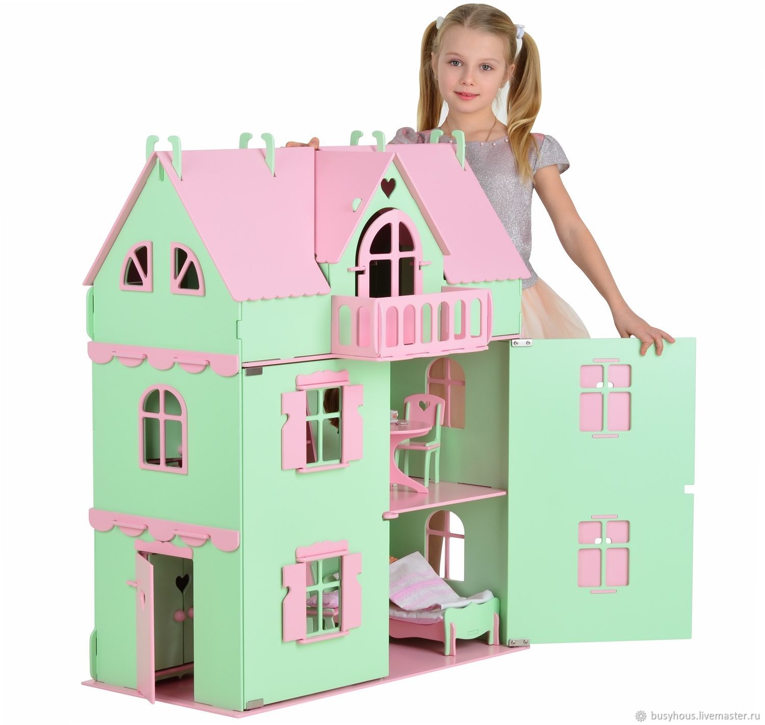 столики детям кукольный домик мдф