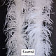 Order Ostrich feather boa 1.8 m white - 5 threads (FIVE-thread). Weakne - furniture and fabrics (weakne). Livemaster. . Sewing accessories Фото №3