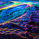 Luminous visionary painting 'Singularity Microcosma'!. Pictures. Fractalika. My Livemaster. Фото №4