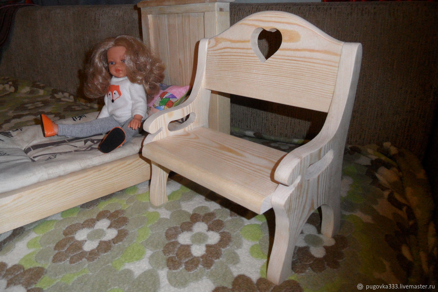 скамейка кукольная своими руками