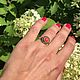 Silver ring with coral, Holland. Vintage ring. Dutch West - Indian Company. My Livemaster. Фото №4