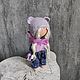 tikvarovska: Interior textile doll handmade, Round Head Doll, Tula,  Фото №1