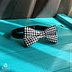 Tie black Vichy / bow tie black plaid. Ties. Respect Accessories. Online shopping on My Livemaster.  Фото №2