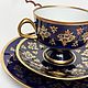Винтаж: Чайное трио Lichte, кобальт, ГДР винтаж. Сервизы винтажные. Vintage Shop. Интернет-магазин Ярмарка Мастеров.  Фото №2