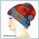 Шапки "AZTECA" № 82,84 и т д  ( из испанской пряжи)). Шапки. Ирина(shvilinka.knit). Ярмарка Мастеров.  Фото №5