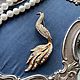Sparkling Bird Brooch, Vintage brooches, St. Petersburg,  Фото №1