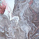 Красные реки. Fluid Art. Картины. Elena Adamovich. Pastel. Batik.. Ярмарка Мастеров.  Фото №4