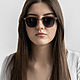 "Havana Lux Grey G" от Timbersun, деревянные очки ручной работы. Очки. Уникальные аксессуары Timbersun. Ярмарка Мастеров.  Фото №5