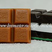 Материалы для творчества handmade. Livemaster - original item Silicone mould for soap chocolate rittersport. Handmade.