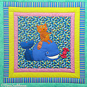 Для дома и интерьера handmade. Livemaster - original item Baby quilt 