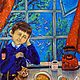 Картина маслом "Морковь и голуби", Картины, Ставрополь,  Фото №1