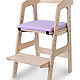 Мягкая подушка для растущего стула ALPIKA-BRAND Egoza, черничная. Мебель для детской. Alpika-brand. Интернет-магазин Ярмарка Мастеров.  Фото №2