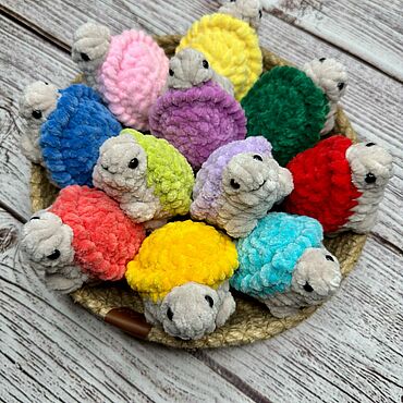 Куклы и игрушки ручной работы. Ярмарка Мастеров - ручная работа Черепашки. Handmade.