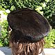 Order Beret 'Black mink', Holland. Dutch West - Indian Company. Livemaster. . Vintage hats Фото №3