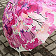 Order 16-spoke umbrella with hand-painted Crown of a Flowering Tree. UmbrellaFineArt. Livemaster. . Umbrellas Фото №3