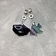 Order Earrings with fluorite Sea voyage. TADAM-jewelry (TADAM-jewelry). Livemaster. . Stud earrings Фото №3